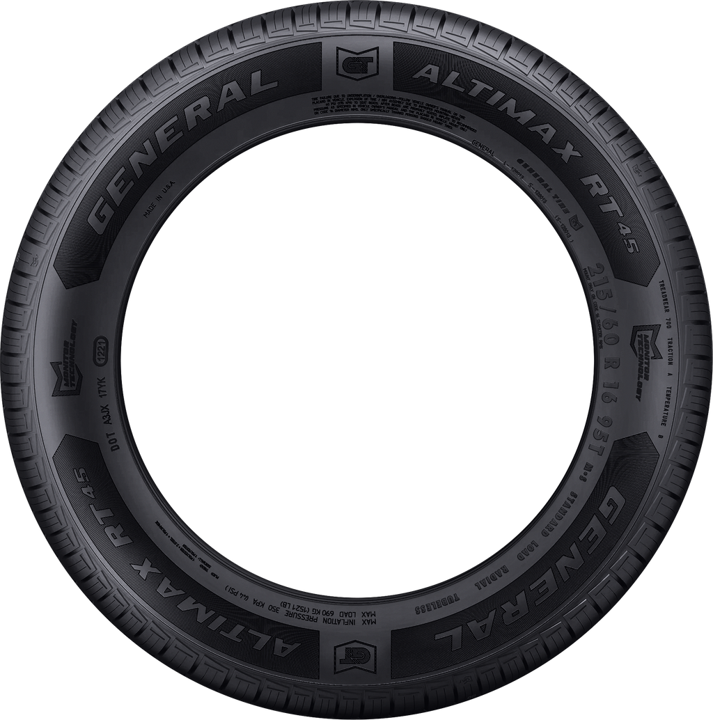 General AltiMax RT45 205/50R17 tire view 2