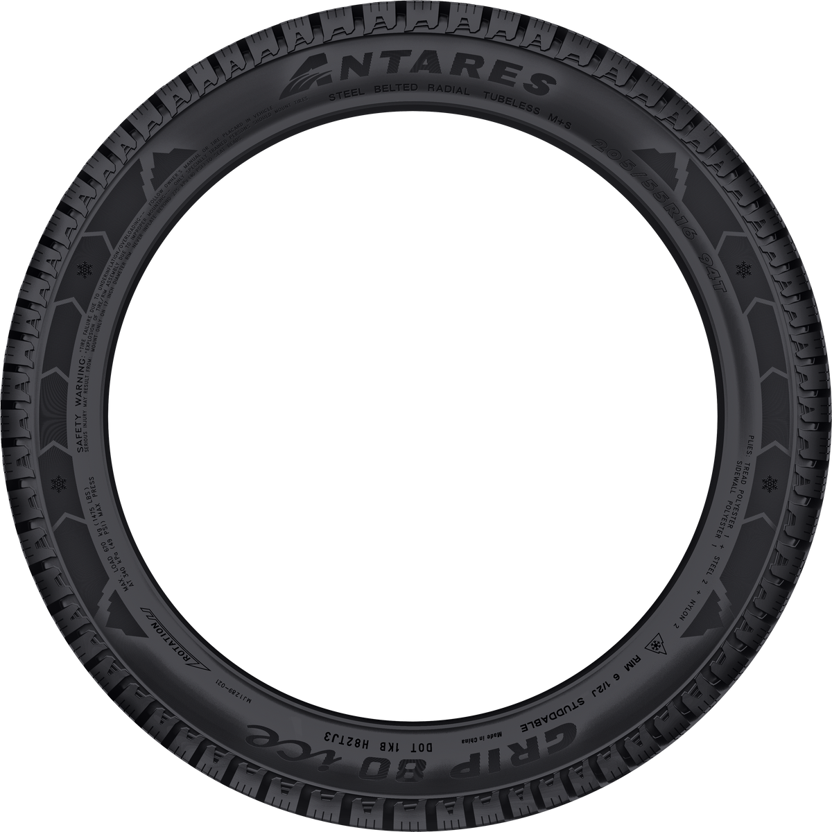 Antares Grip 80 245/50R20 tire view 2