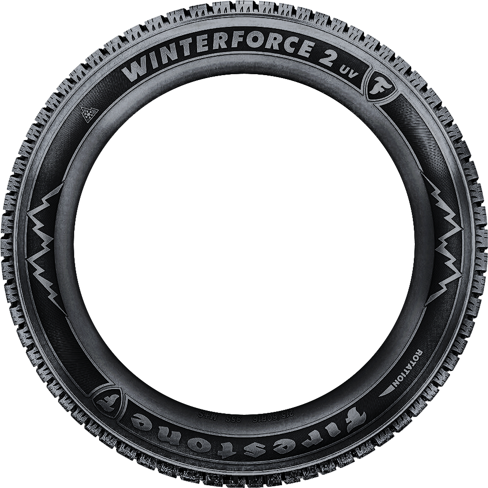 Firestone WinterForce 2 UV 265/75R16 tire view 2