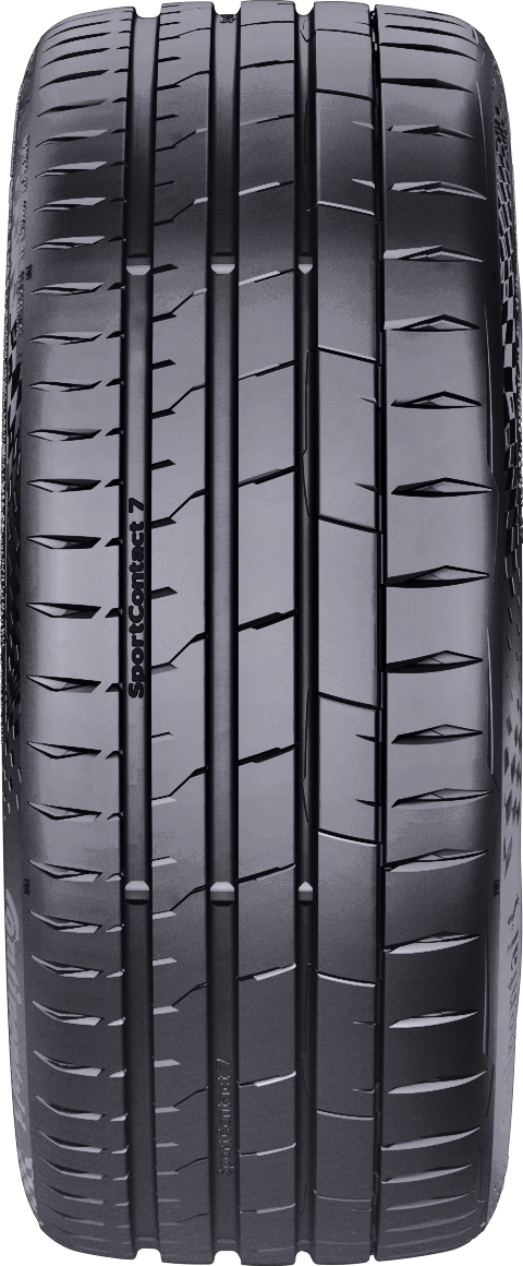 Continental SportContact 7 295/30R21 tire view 3
