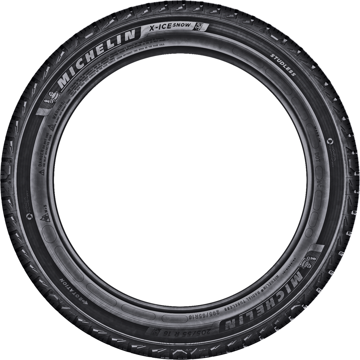 Michelin X-Ice Snow 195/65R15 tire view 2