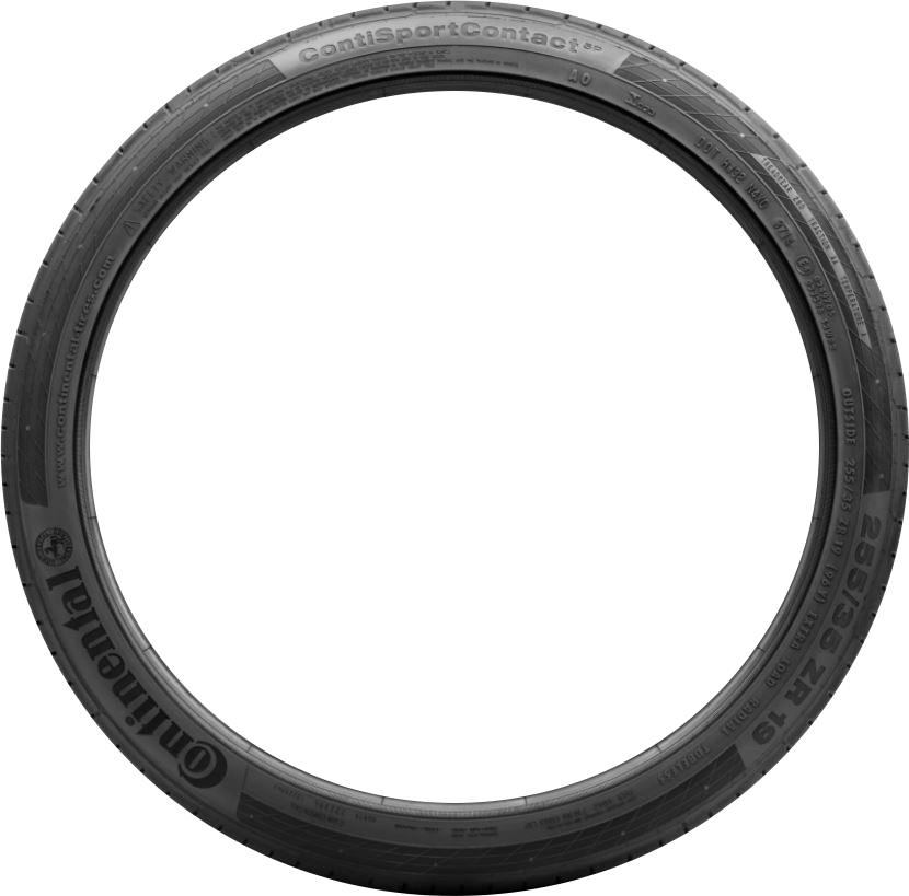 Continental ContiSportContact 5P 255/40R20 tire view 2