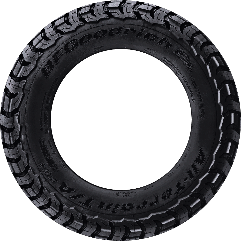 BF Goodrich All Terrain TA KO3 RWL LT265/65R18 tire view 2