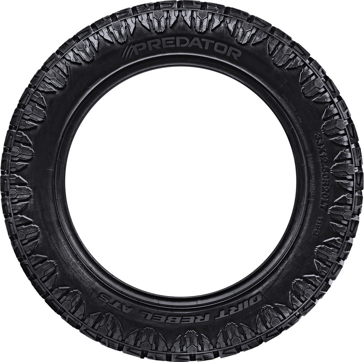 Predator Dirt Rebel ATS LT285/70R17 tire view 2