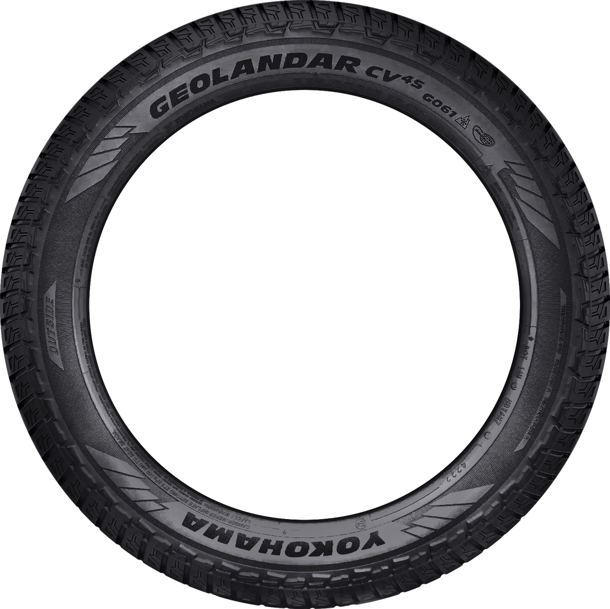 Yokohama Geolandar CV 4S G061 245/55R19 tire view 2