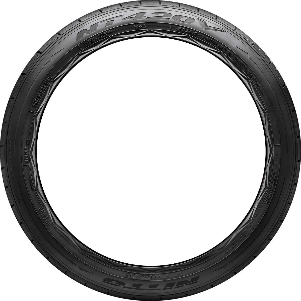 Nitto NT-420V 295/45R20 tire view 2