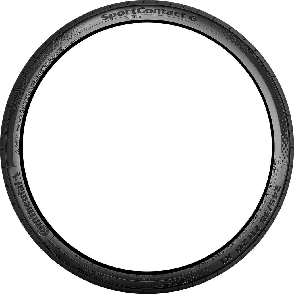 Continental SportContact 6 255/35R19 tire view 2