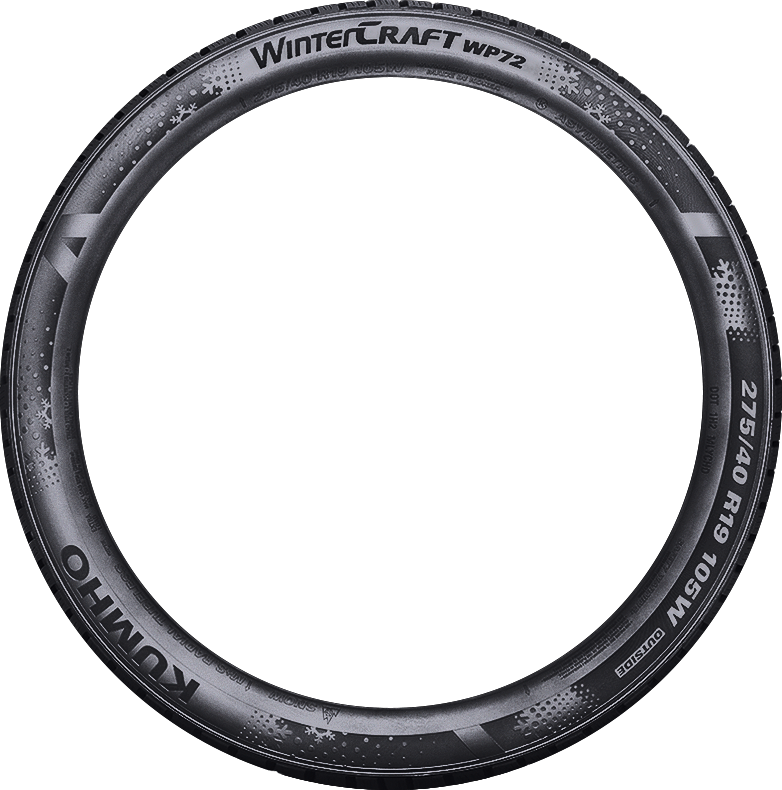 Kumho WP72 Wintercraft 265/35R20 tire view 2