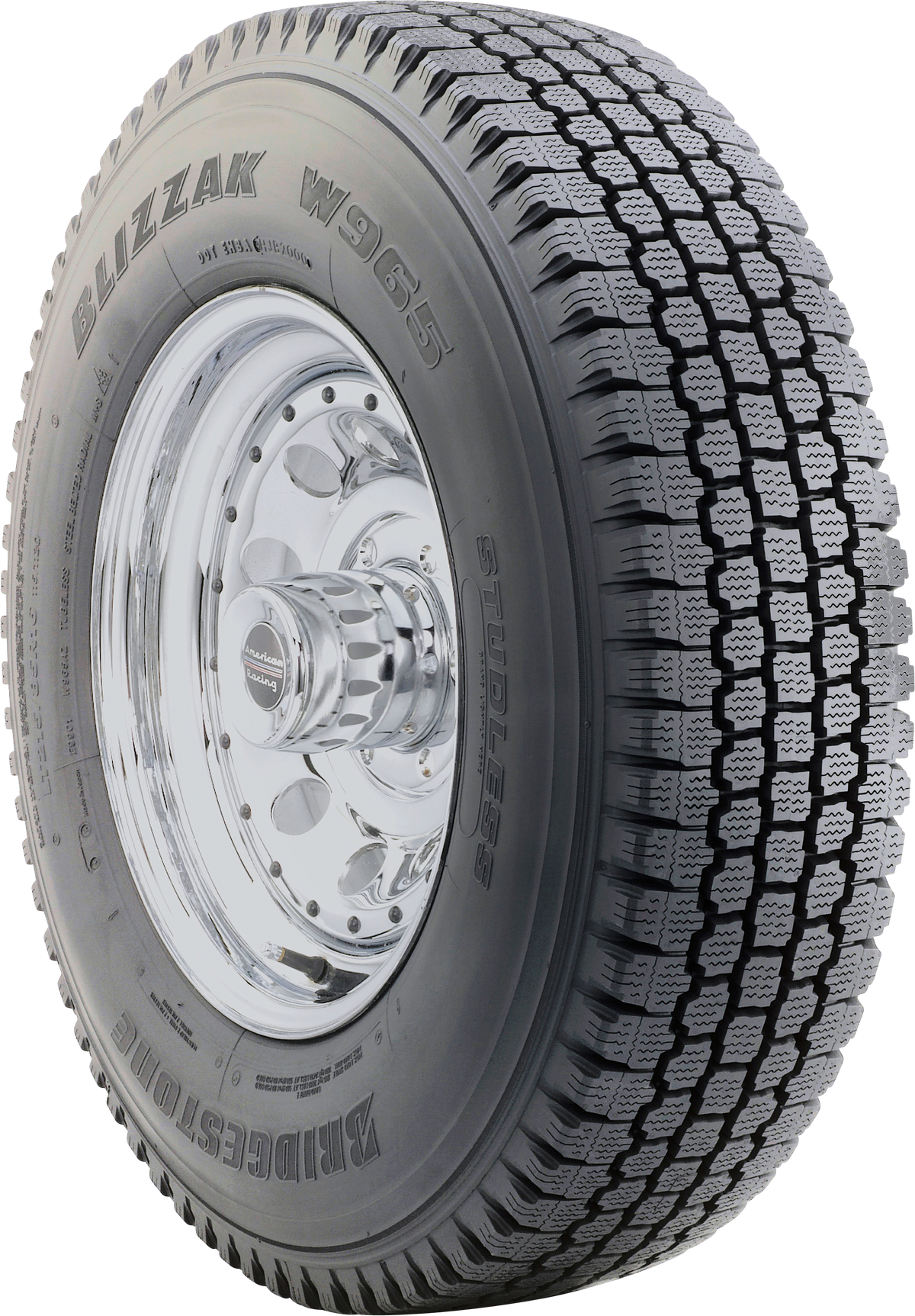 Bridgestone Blizzak W965 LT265/70R17 winter tire