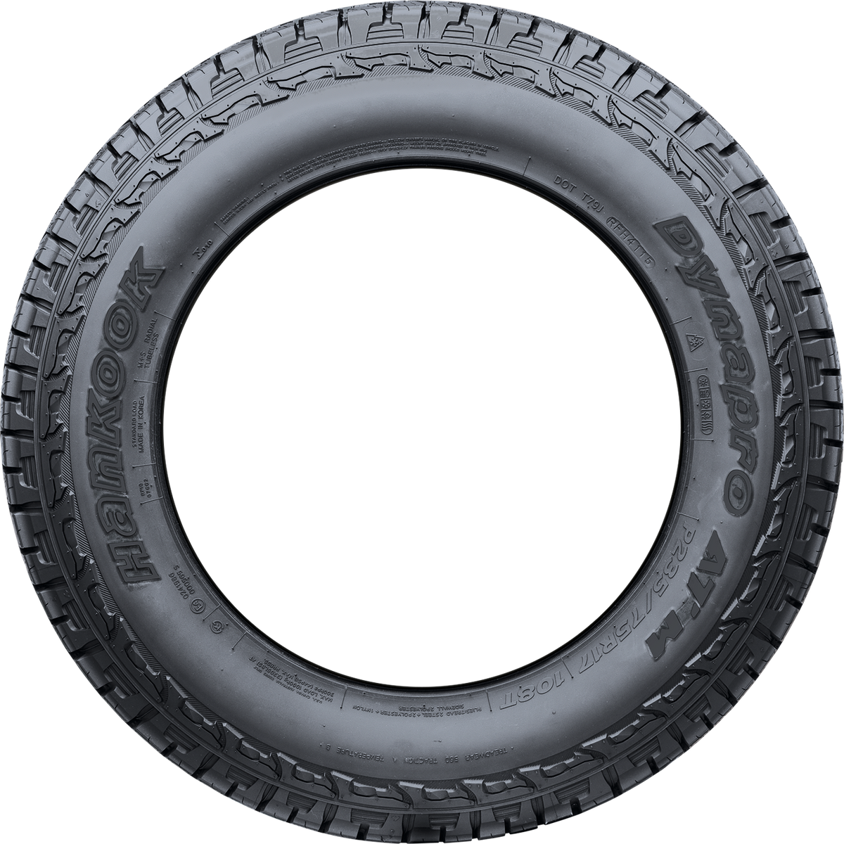 Hankook RF10 Dynapro AT-M 265/60R18 tire view 2