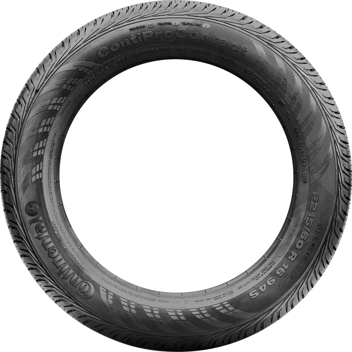 Continental ContiProContact 225/45R18 tire view 2