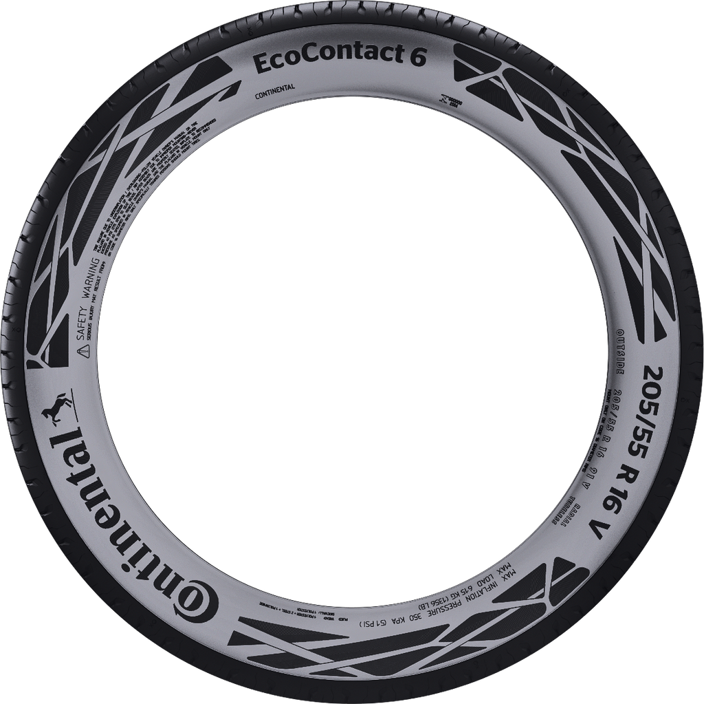 Continental EcoContact 6 Q 255/45R20 tire view 2
