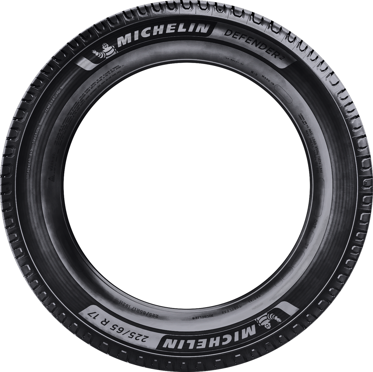 Michelin Defender2 245/55R19 tire view 2