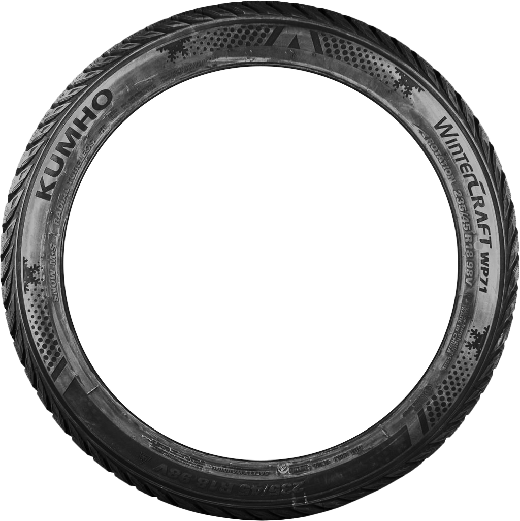 Kumho WP71 Wintercraft 245/40R17 tire view 2