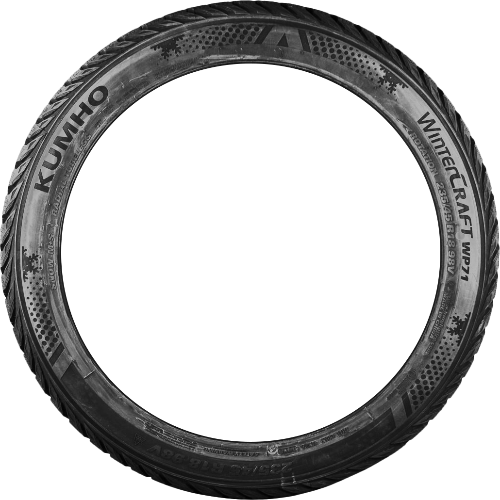 Kumho WP71 Wintercraft 245/40R17 tire view 2