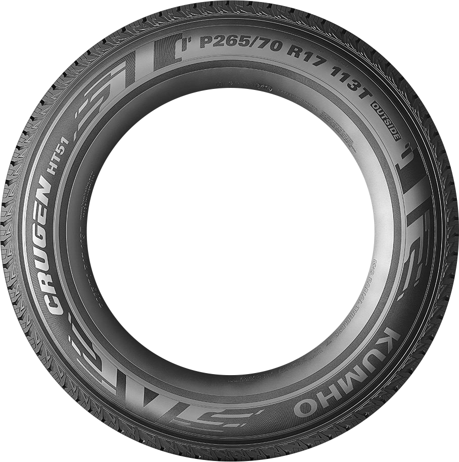 Kumho HT51 Crugen 225/70R15 tire view 2