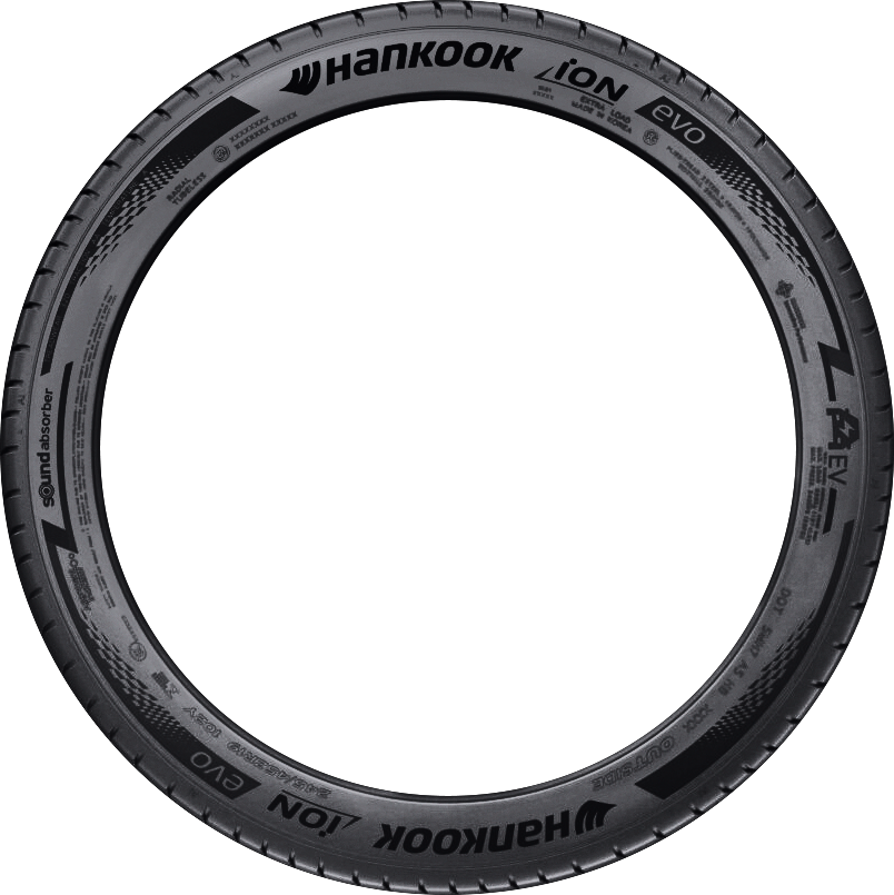 Hankook IK01 iON evo 225/55R19 tire view 2