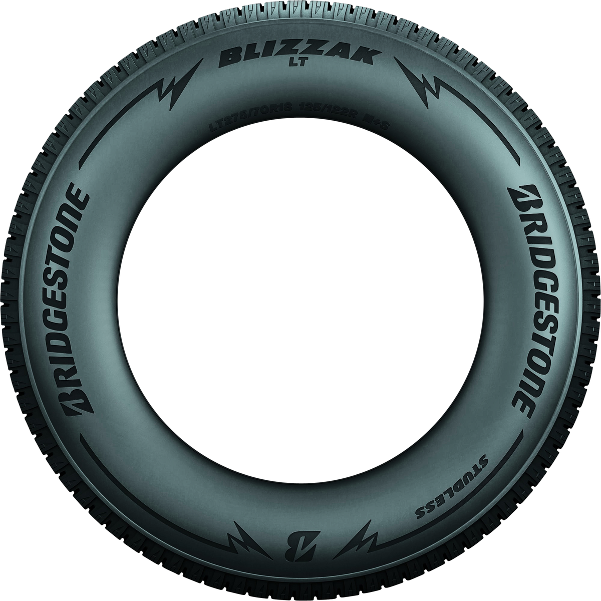 Bridgestone Blizzak LT LT265/70R18 tire view 2