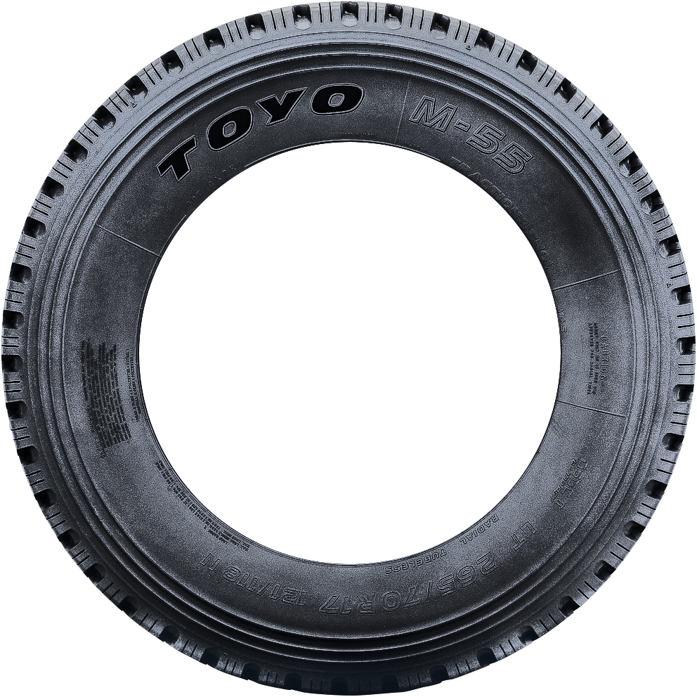 Toyo M 55 LT265/70R17 tire view 2