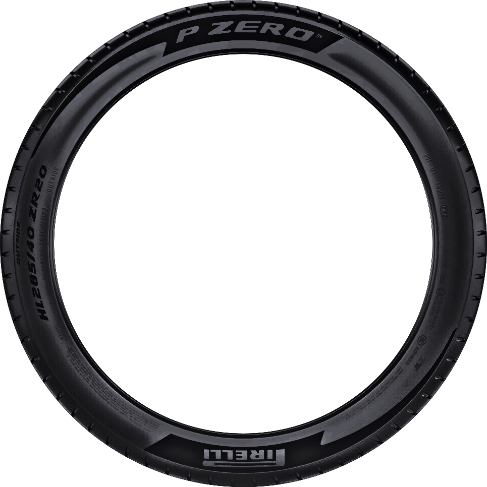 Pirelli P Zero PZ5 285/40R22 tire view 2