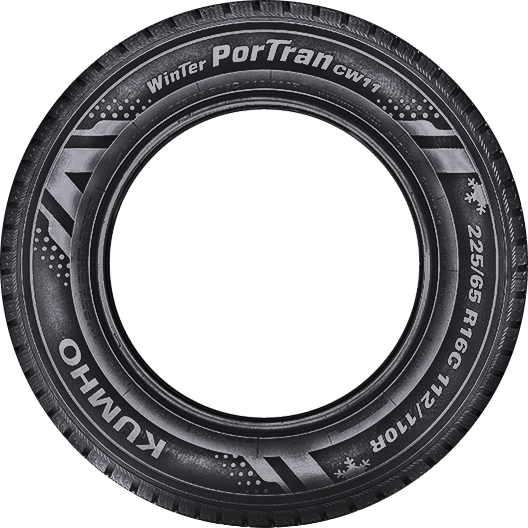 Kumho CW11 PorTran LT275/65R18 tire view 2