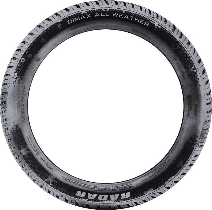 Radar Dimax All Weather 225/45R18 tire view 2