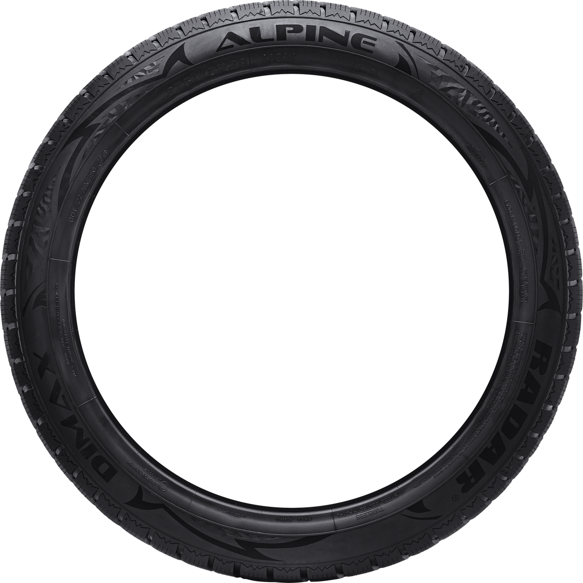 Radar Dimax Alpine 215/50R18 tire view 2