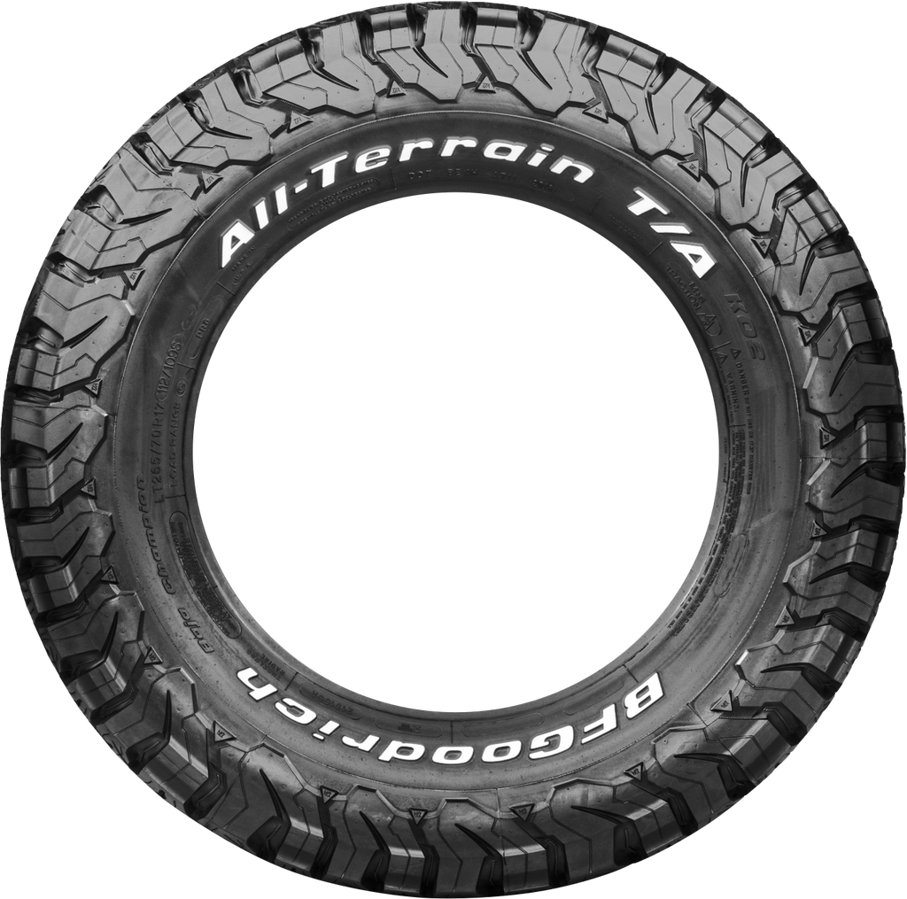 BF Goodrich All Terrain TA KO2 RWL LT265/70R17 tire view 2
