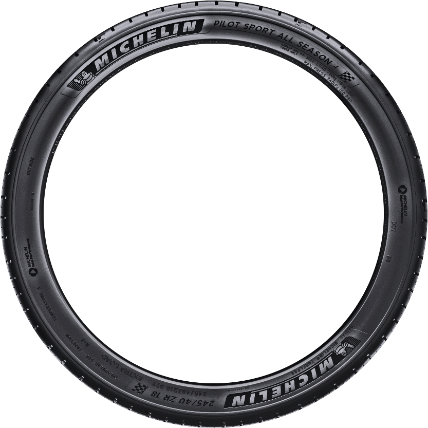 Michelin Pilot Sport AS 4 235/40R19 tire view 2