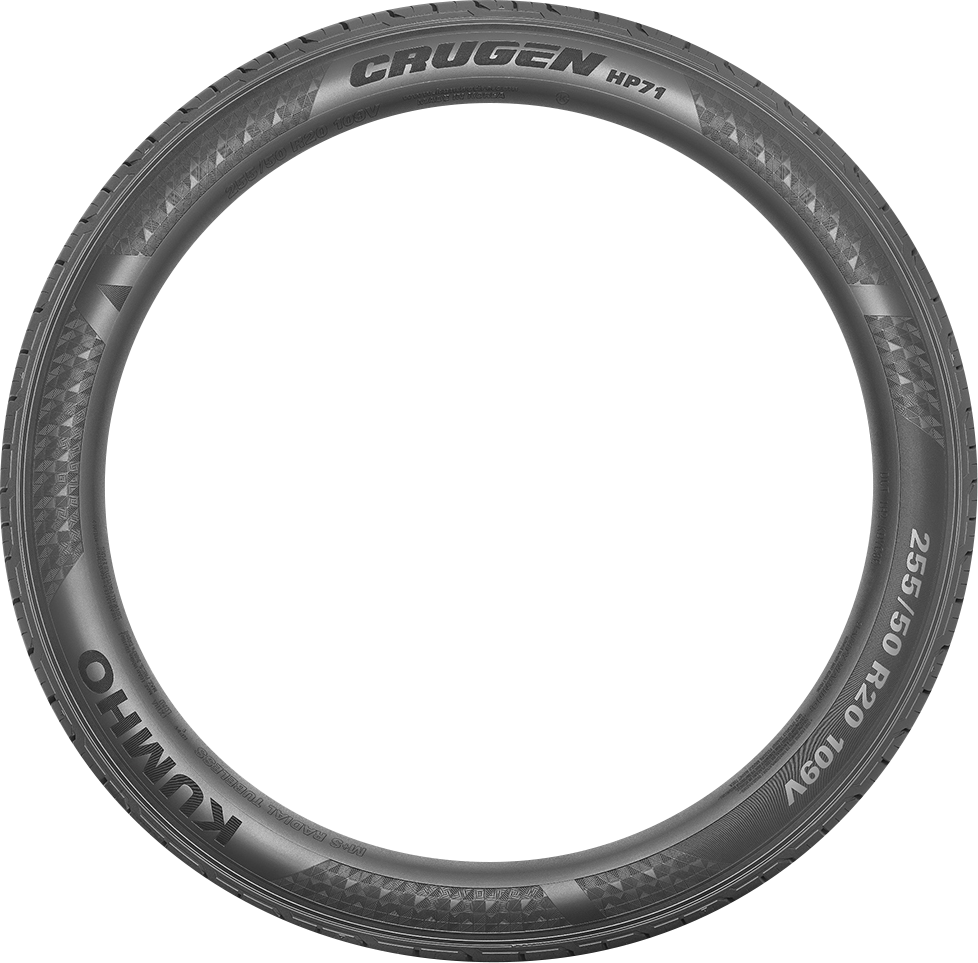 Kumho HP71 EV Crugen 255/50R19 tire view 2