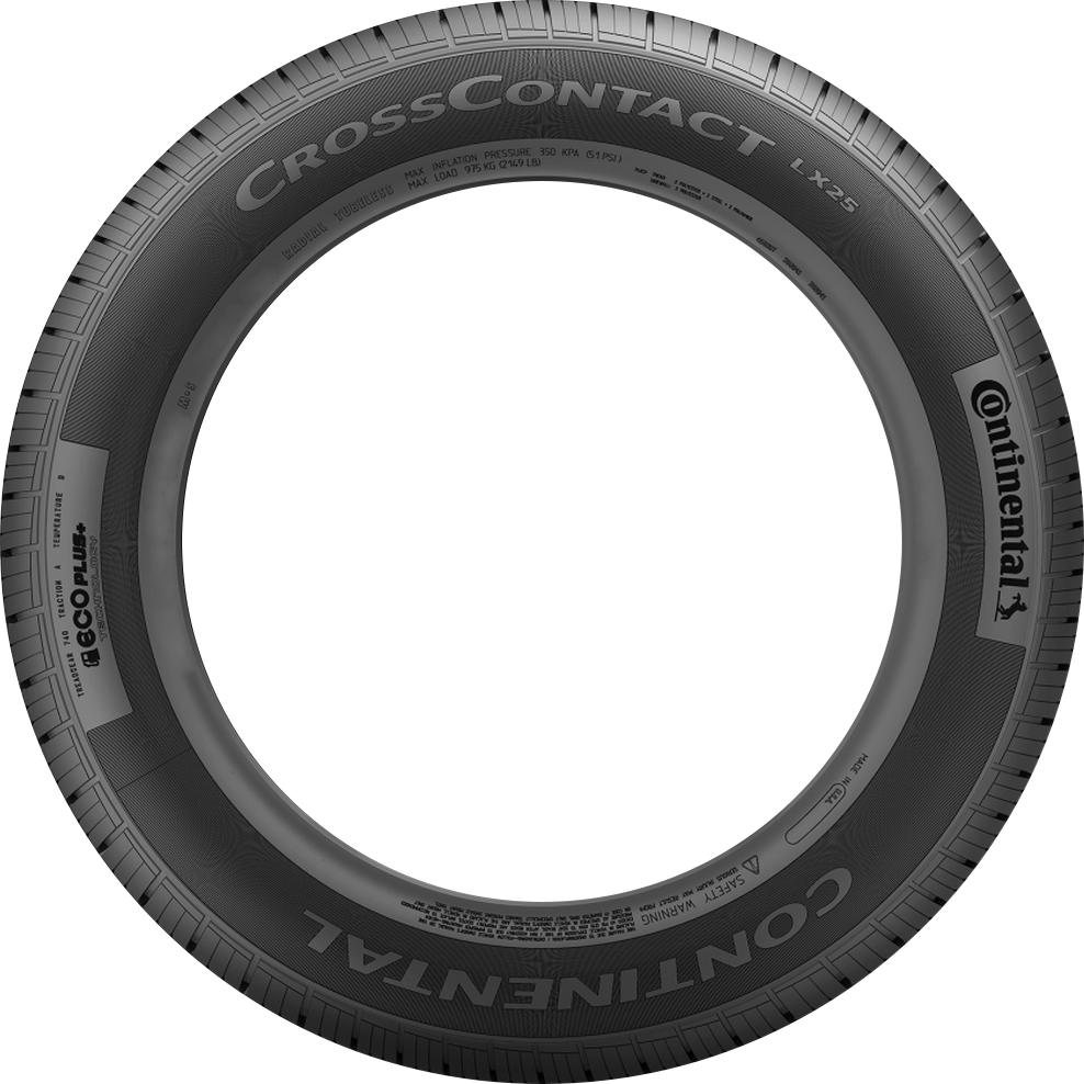 Continental CrossContact LX25 235/60R18 tire view 2