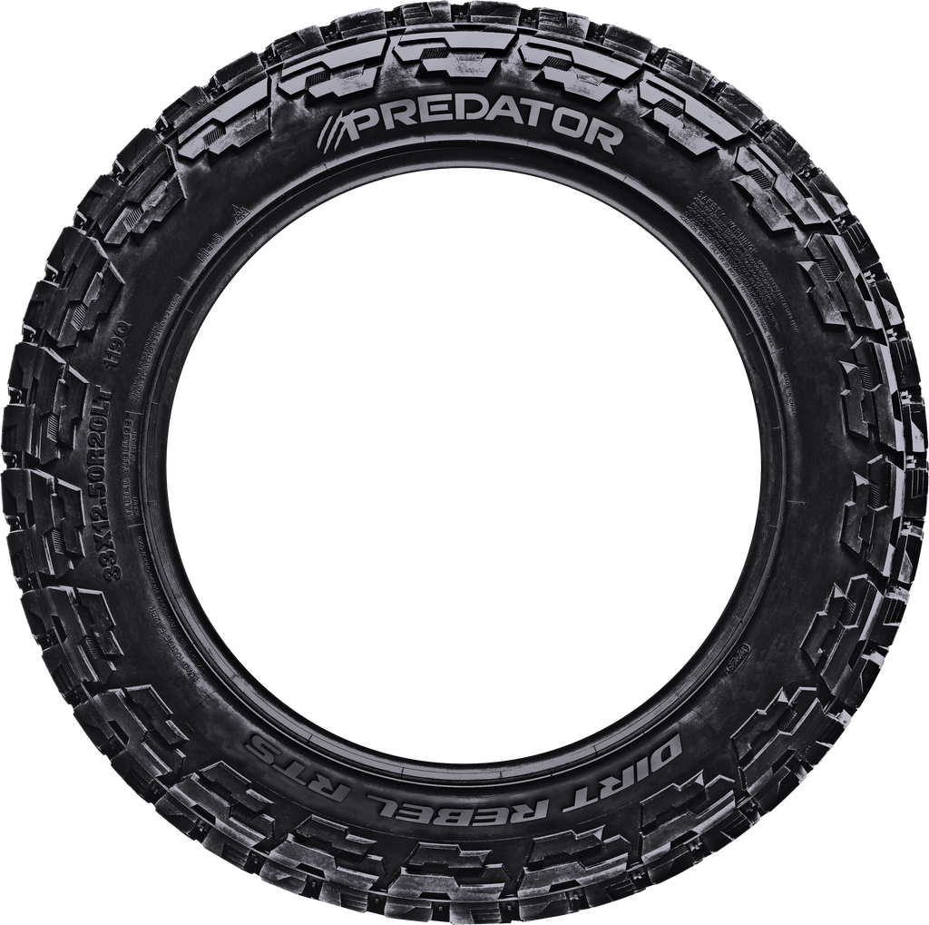 Predator Dirt Rebel RT LT265/70R17 tire view 2