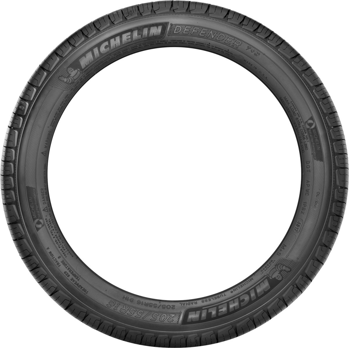Michelin Defender T + H 195/65R15 tire view 2