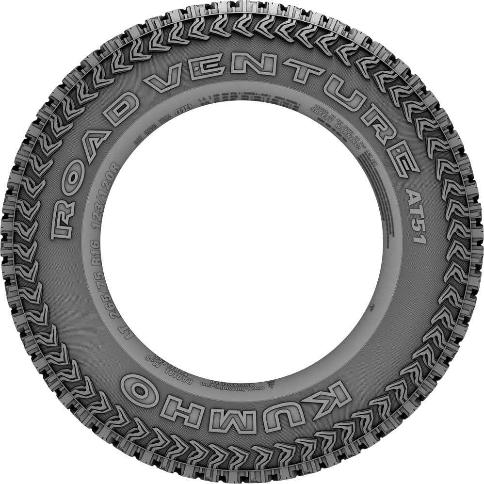 Kumho AT51 Road Venture LT265/75R16 tire view 2