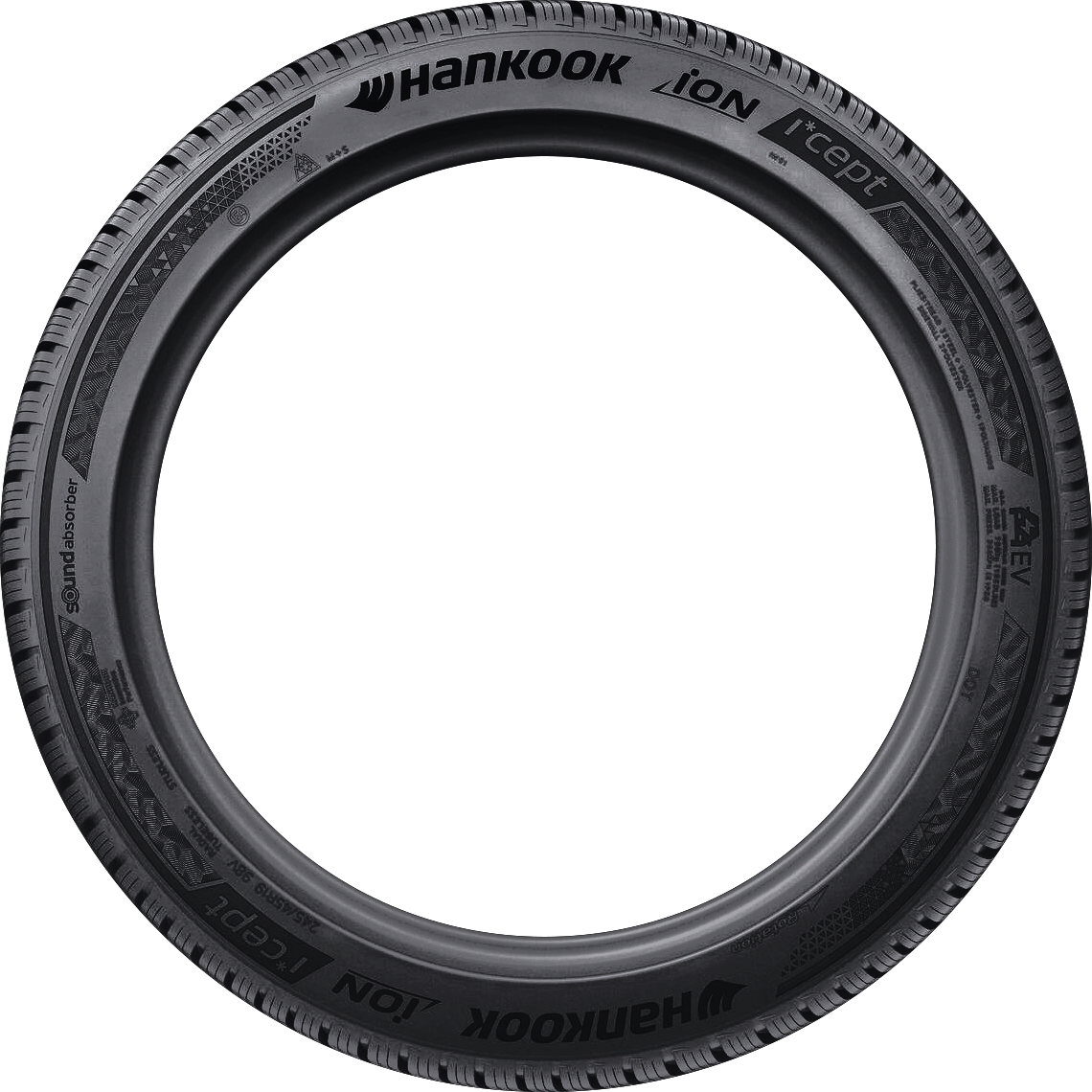 Hankook iON i*cept IW01 EV Winter 235/40R19 tire view 2