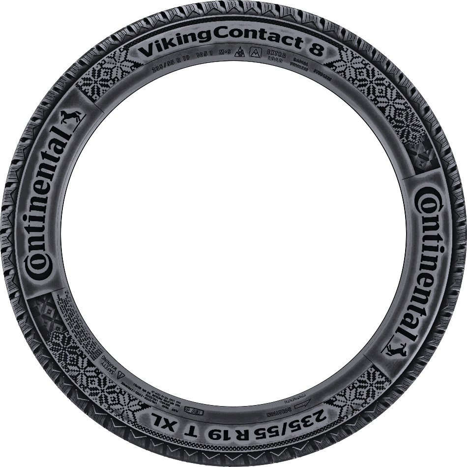 Continental VikingContact 8 235/50R20 tire view 2